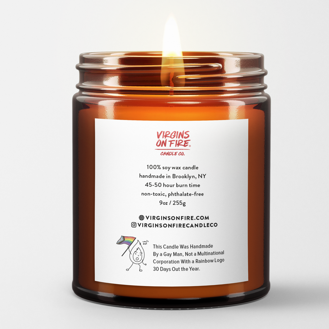 DOING MY SILLY LITTLE JOB WHILE THE WORLD BURNS - Fun Candle