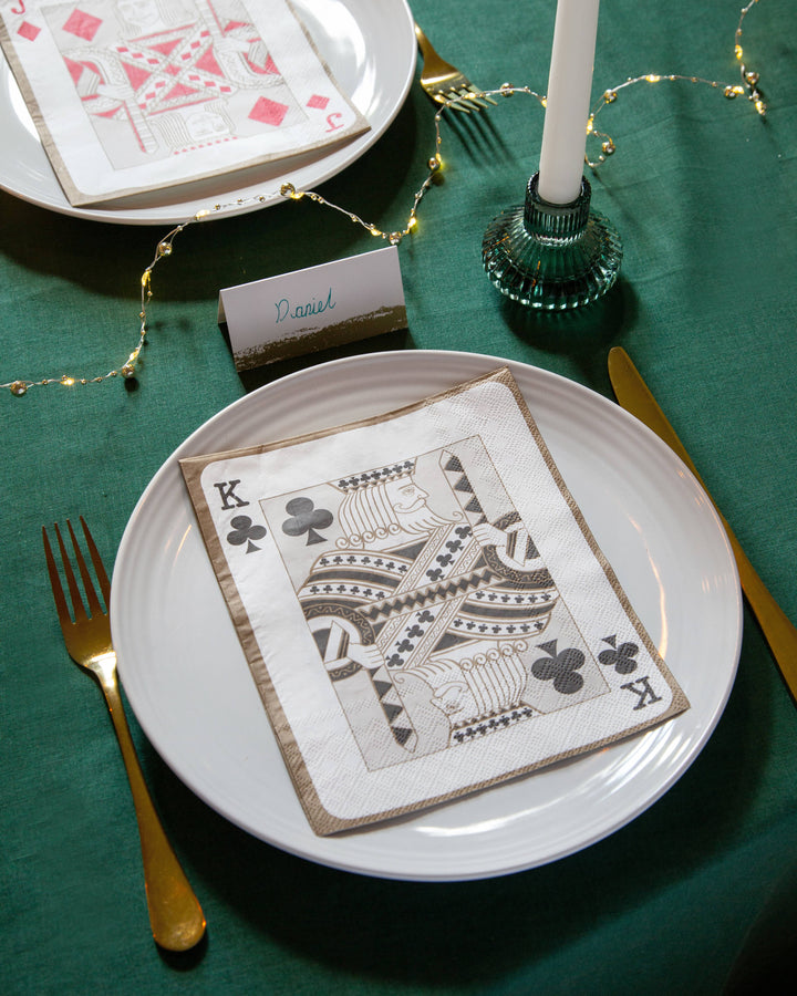 Sage Green Glass Candle Holder SMALL