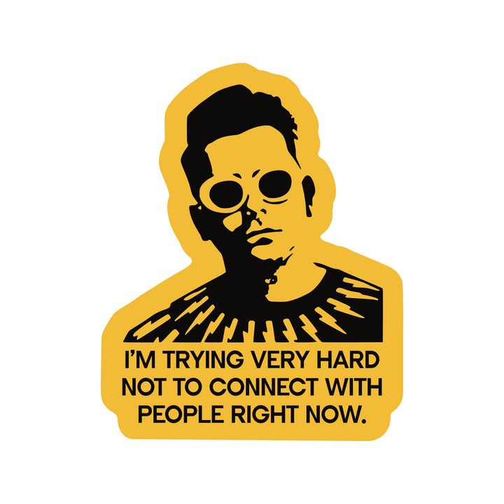 Funny Sarcastic David Canadian High Quality Vinyl Sticker