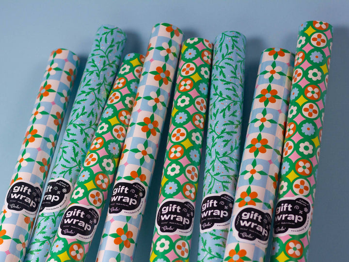 Holly &amp; Berries &amp; Christmas Gift Wrap Sheets or Roll