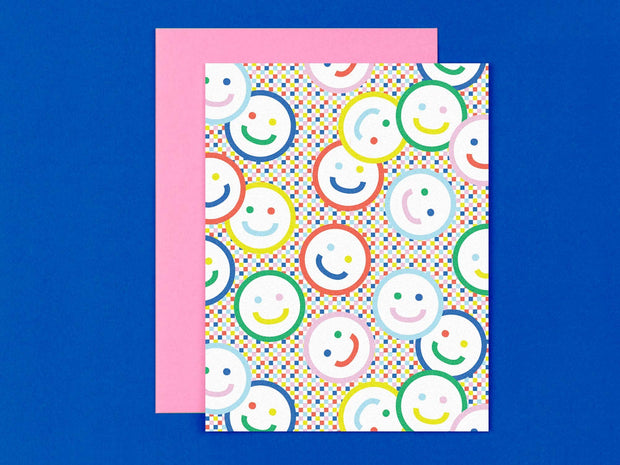 Smiley Face Card: Single Card