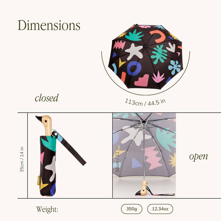 Palma Print Eco-friendly Duckhead Umbrella