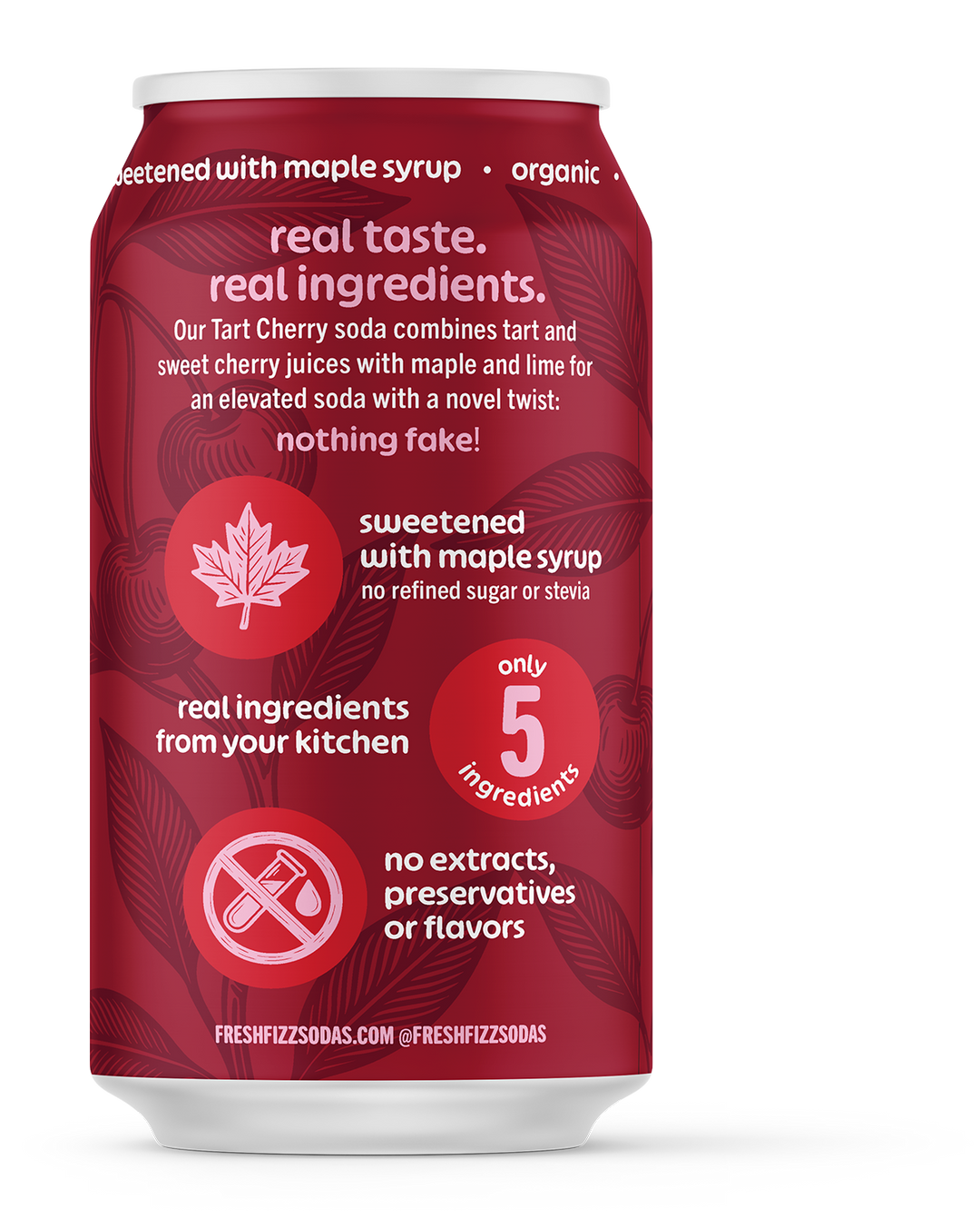 Tart Cherry - Natural Soda (12-Pack)