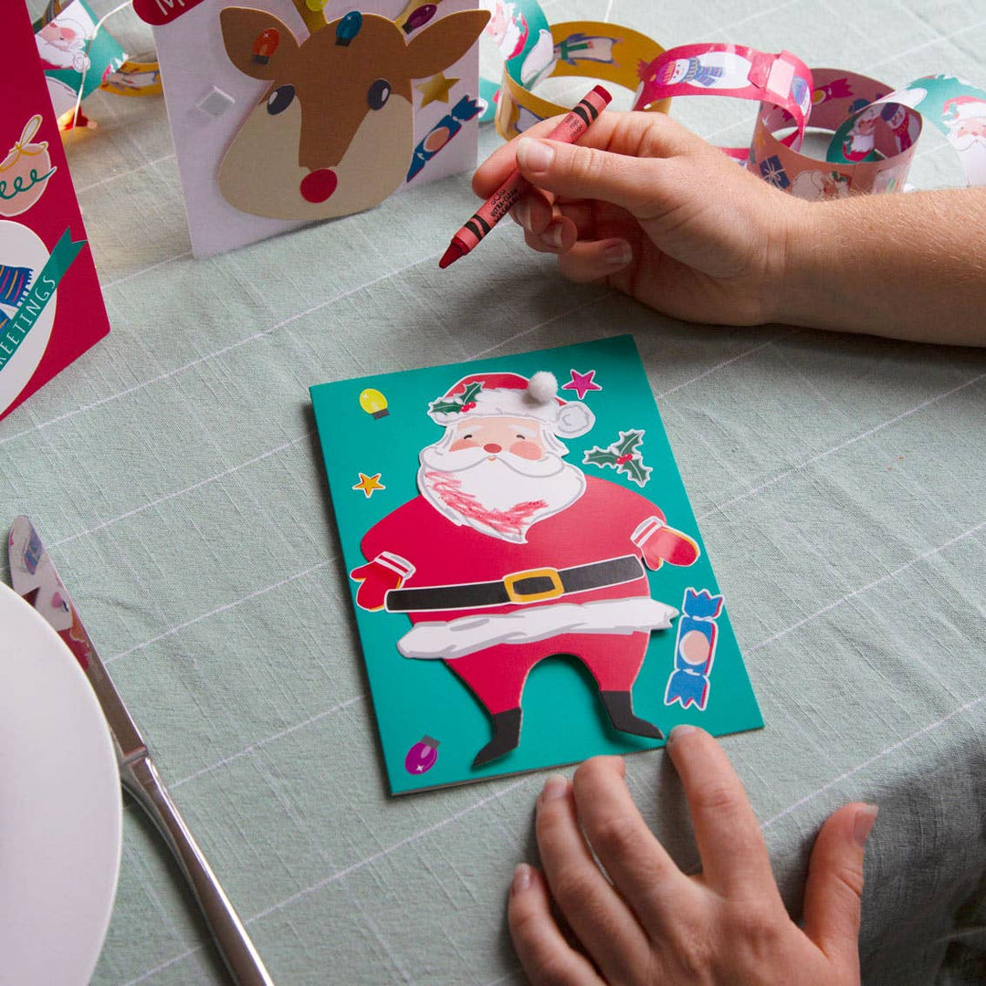 Santa Card Kit Christmas Crafts