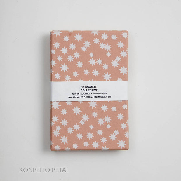 Greeting Card Set in Box: MIEKO FLOWER ORANGE