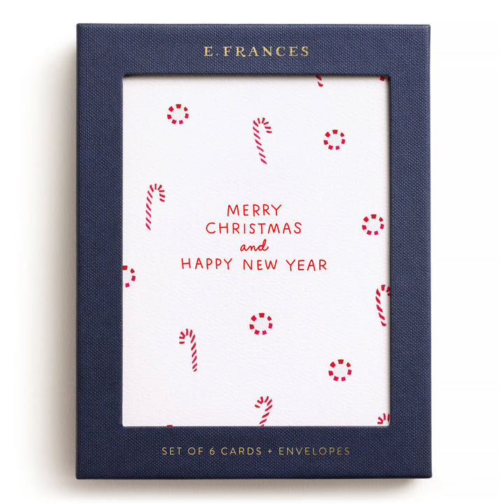 Peppermints Holiday Boxed Card Set, Set of 6
