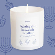 Lighting the Hanukkah Candles