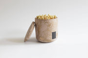 LTD Ed Brown & Gold Two Piece Match Holder