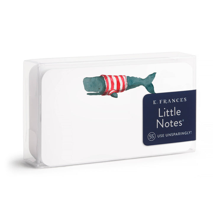 Whale Little Notes® – Mini Notecard Pack, Set of 55