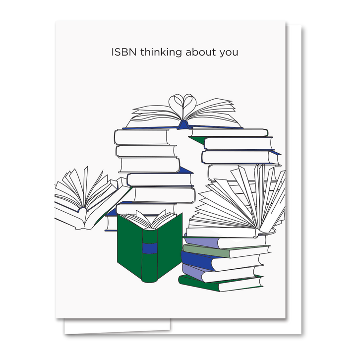 ISBN - Letterpress Funny Love Card