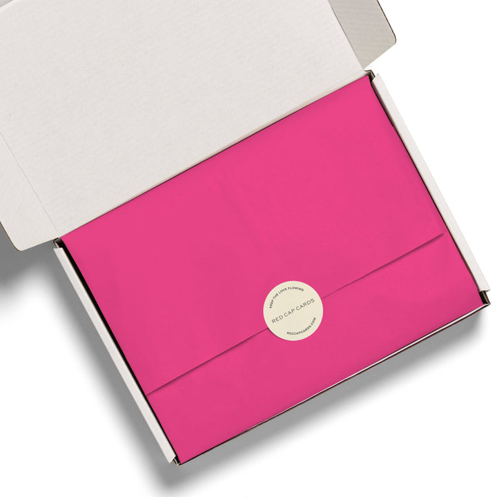 Neon Pink tissue paper
