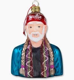 Willie Nelson Ornament