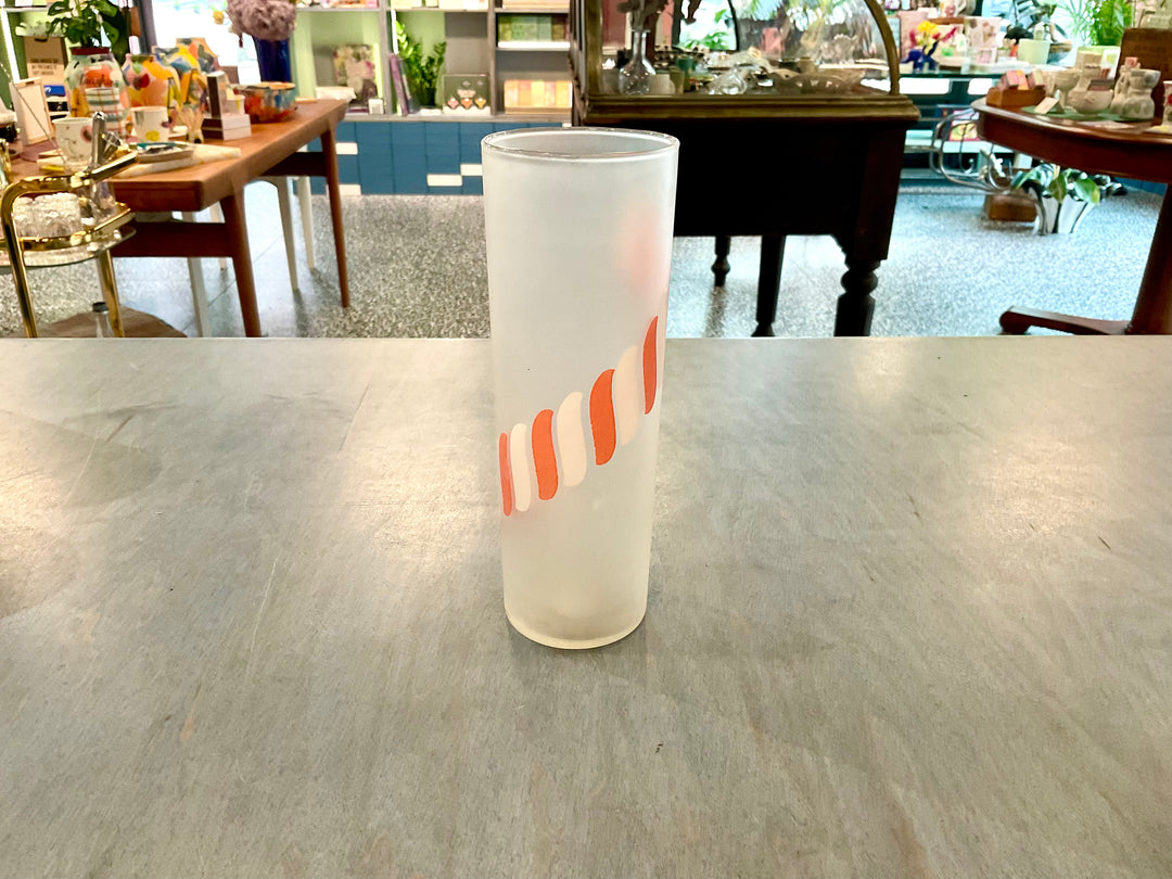 Candy Stripe Highball Glasses