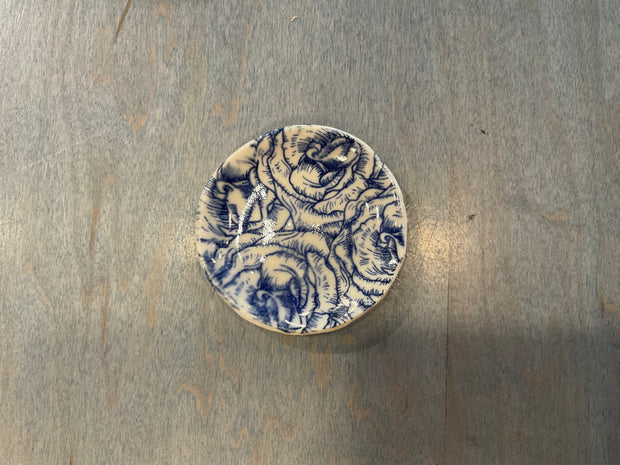 Blue + Red Trinket Dish