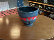 Black Zig-Zag Snake Cup
