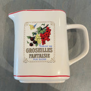 Retro French Grape Pitchers