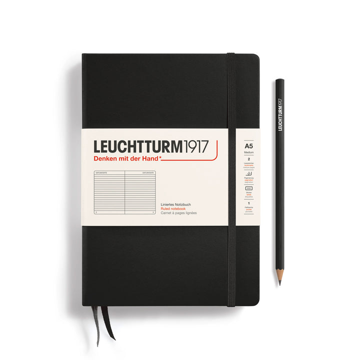 Leuchtturm1917 A5 Ruled Notebooks