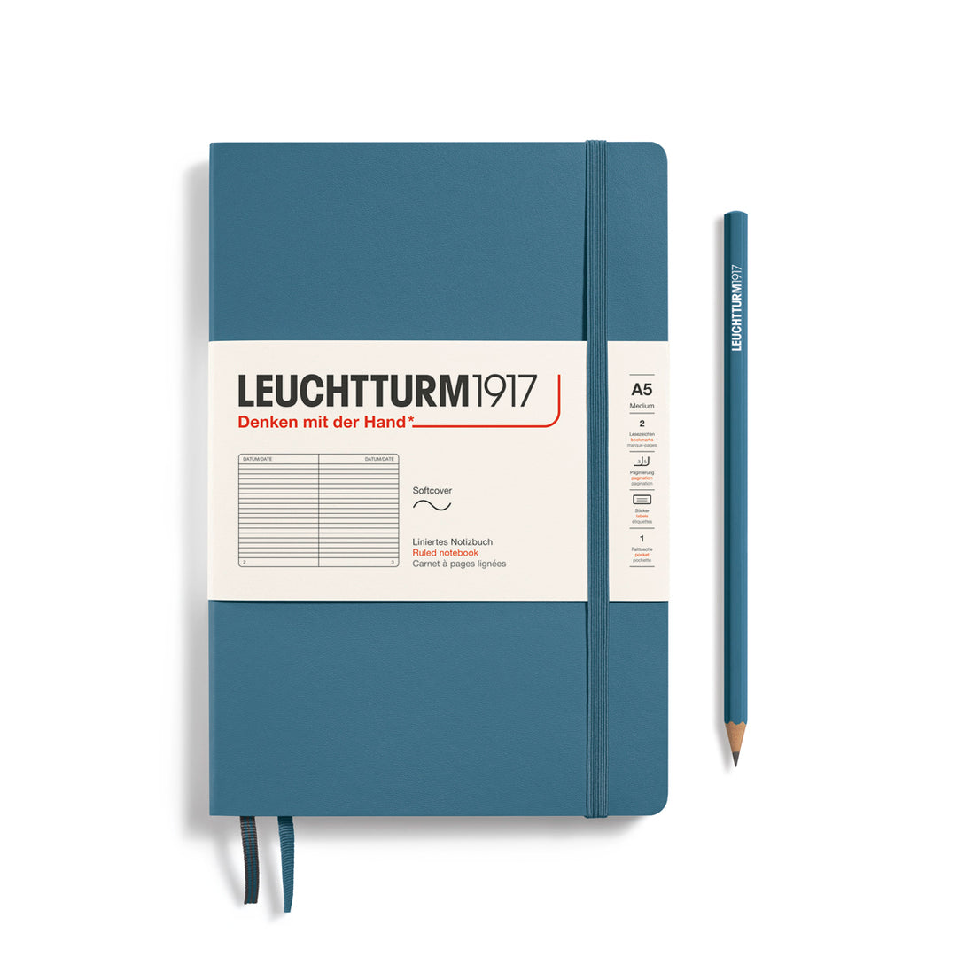 Leuchtturm1917 A5 Ruled Notebooks