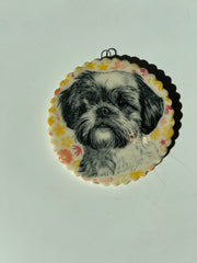 Dog Cameo Ornaments