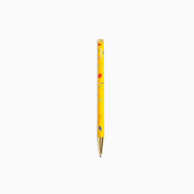 Pattern Twist Pen - Yellow Chips