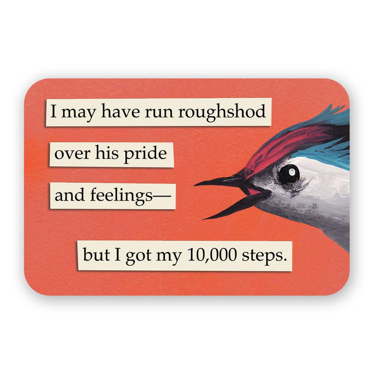 10,000 Steps Sticker