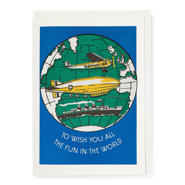 All the Fun in the World Greeting Card