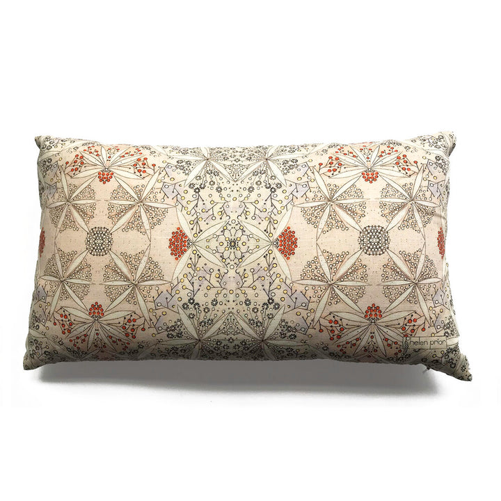Bloomfull Journey Reversible Linen Pillow