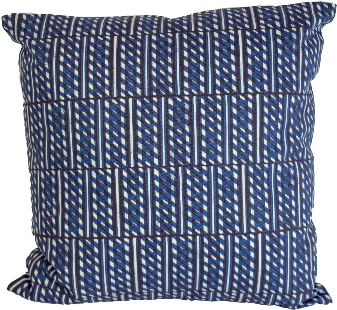 Slant Block Stripes Pillow