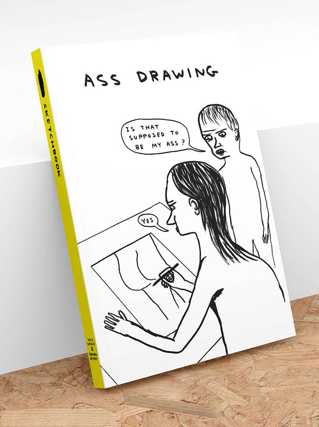 David Shrigley Sketchbook Ass Drawing
