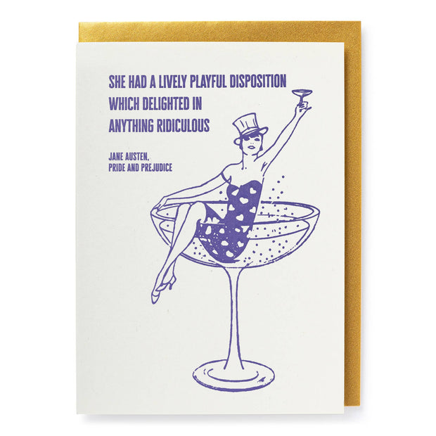 Ridiculous Champagne Greeting Card