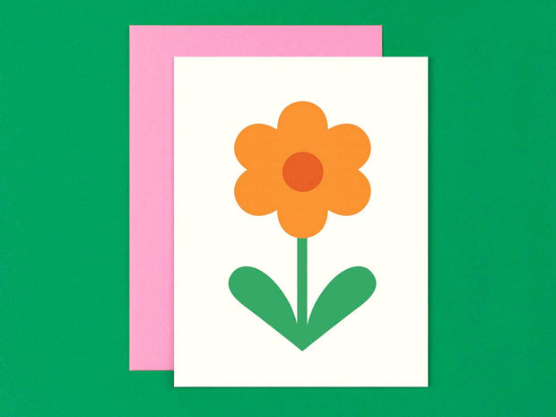 Flower Friend No. 4, Love Blank Card