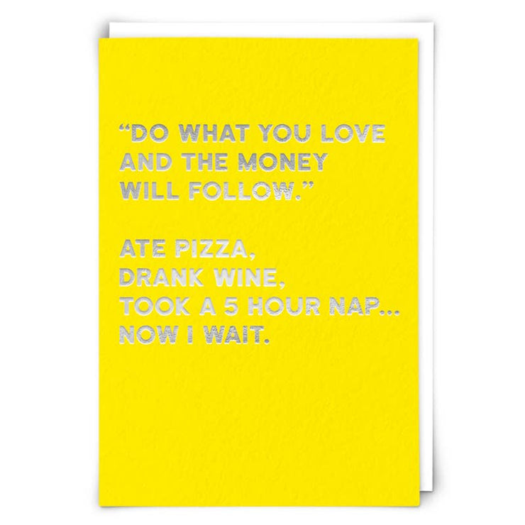 Pizza Greetings Card
