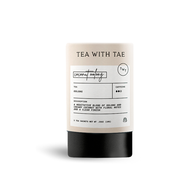 Coconut Oolong Mini Tea Tube