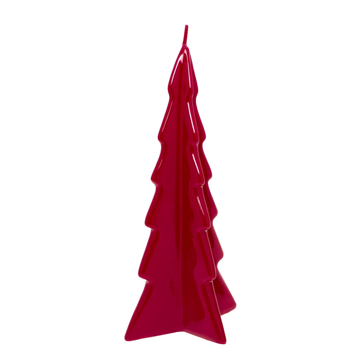 Oslo Lacquered Tree Candle - Colored