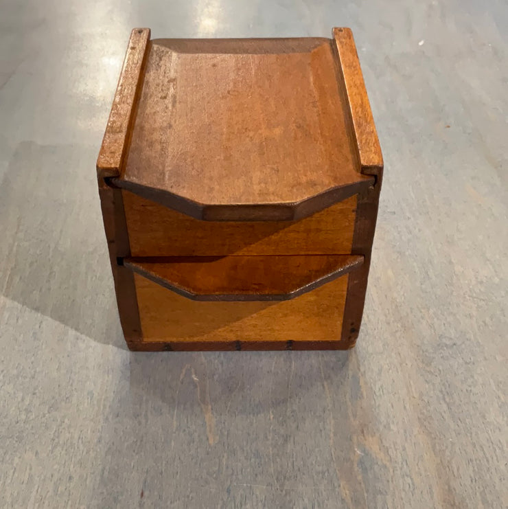 Vintage Secret Ballot Wooden    Voting Box