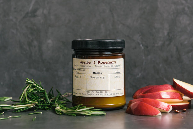 Apple & Rosemary Candle