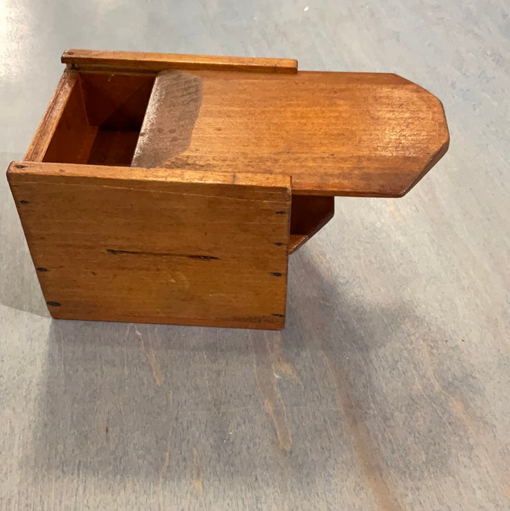 Vintage Secret Ballot Wooden    Voting Box
